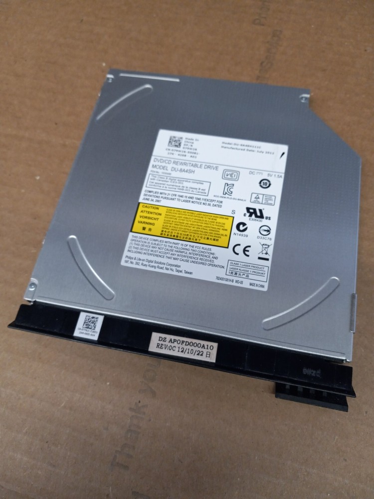 Dell CDRW DVDRW 79W2R Drive DU-8A4SH E6530 E6520 E6430 E6420 E6330 E6230 E6320