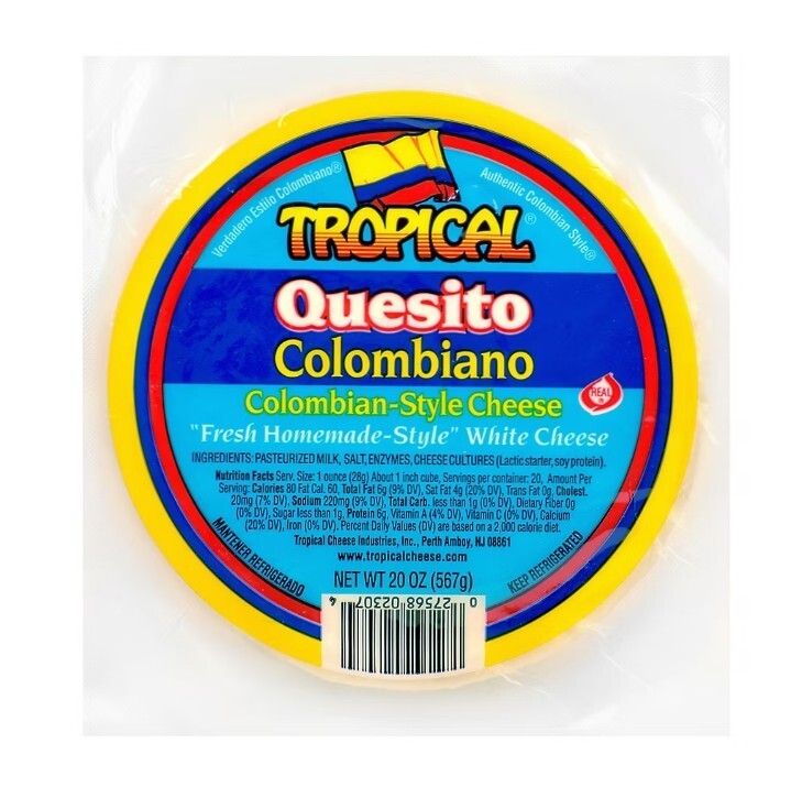 Tropical Quesito Colombiano Cheese, 20 oz.