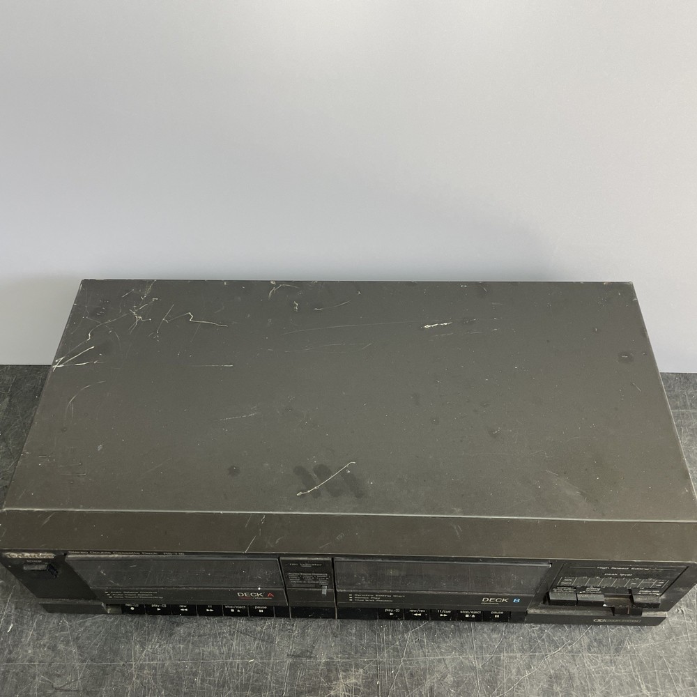 Technics RS-T16 Double Cassette Deck Dolby System Tested Read Description Rare