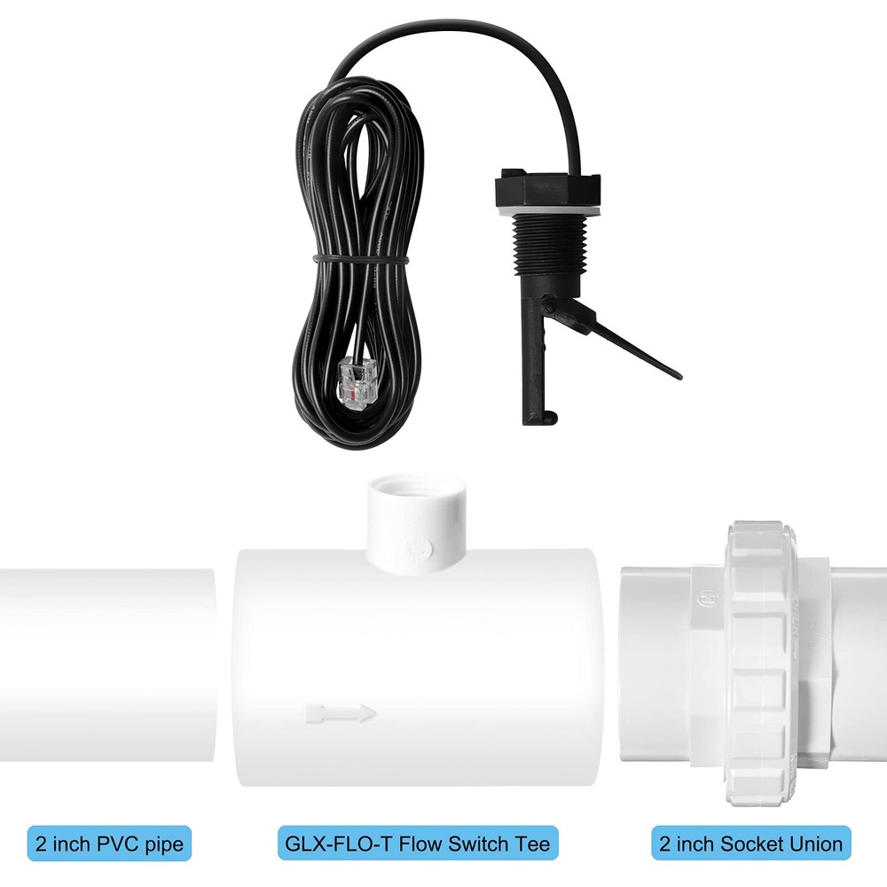 Flow Switch for Hayward,Replacement with 15ft Cable