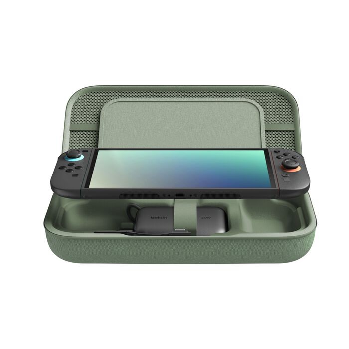 Gaming Charging Case 20W for Nintendo Switch 2, Sage Green