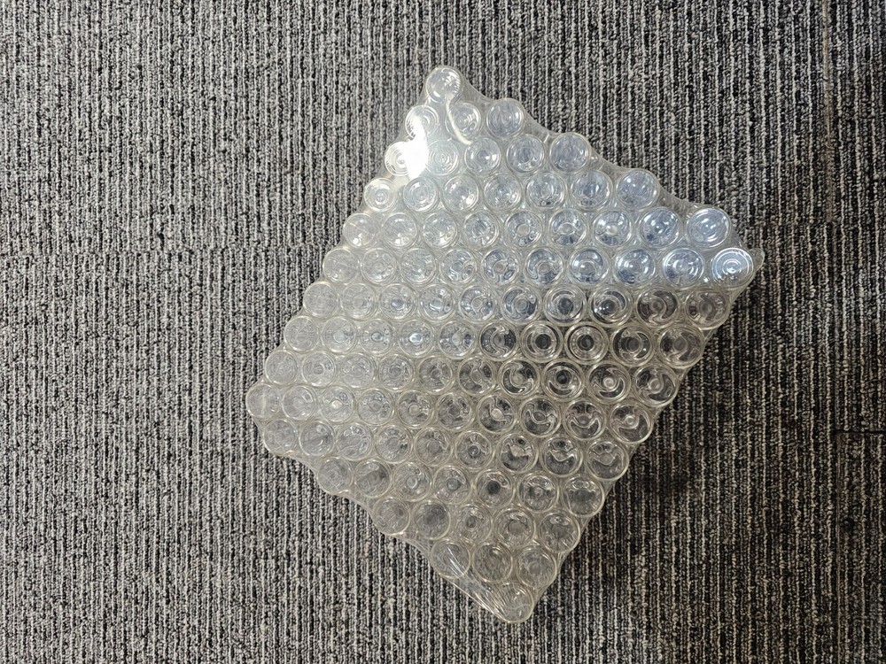 (QTY 1000) Headspace Crimp-Top Vials, 20 mm, 20 mL, Rounded Bottom, Clear
