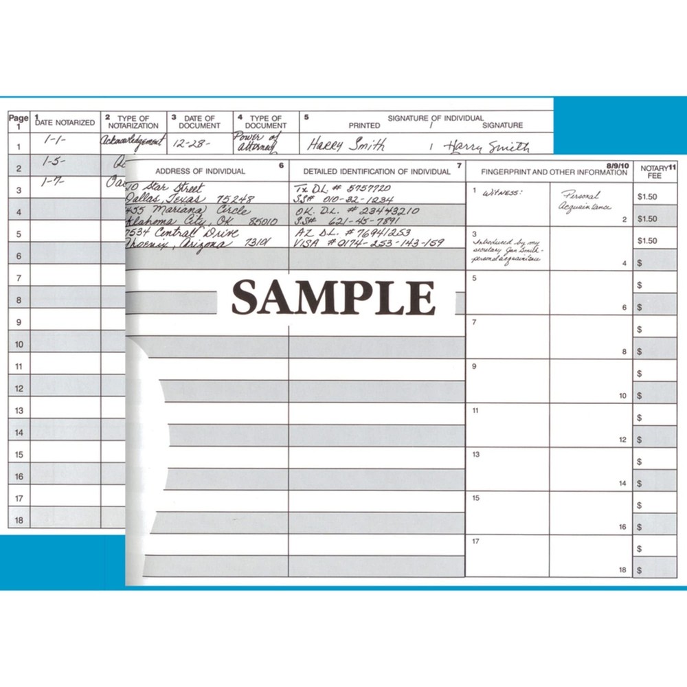 Dome® Notary Public Record Book
