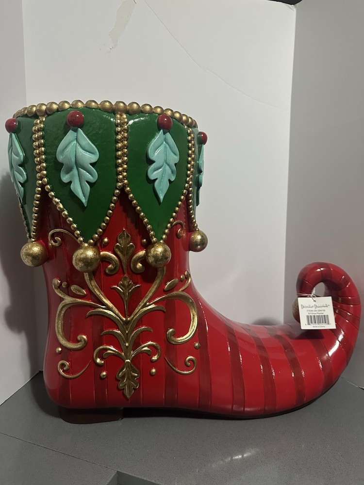December Diamonds - Elf Shoe Planter - 29-29419