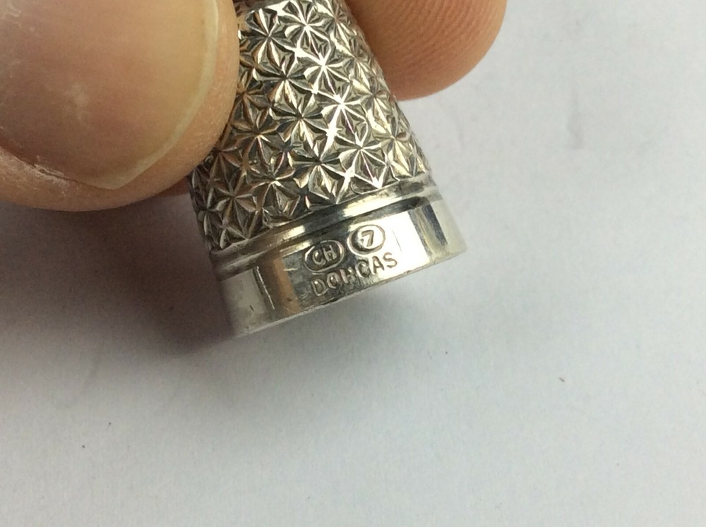 Charles Horner Dorcas Thimble marked CH 7 DORCAS Available Worldwide