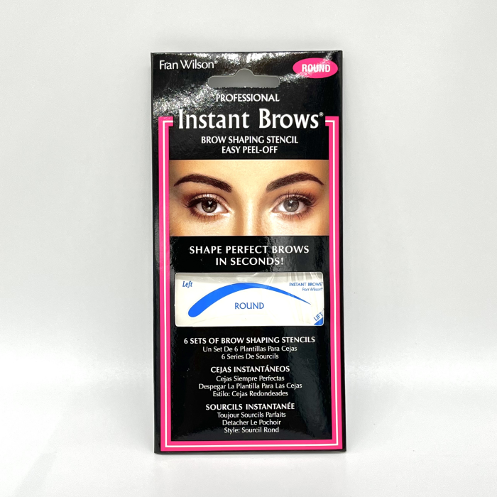 Fran Wilson - Instant Brows - Shaping Stencil - Round - 6 sets