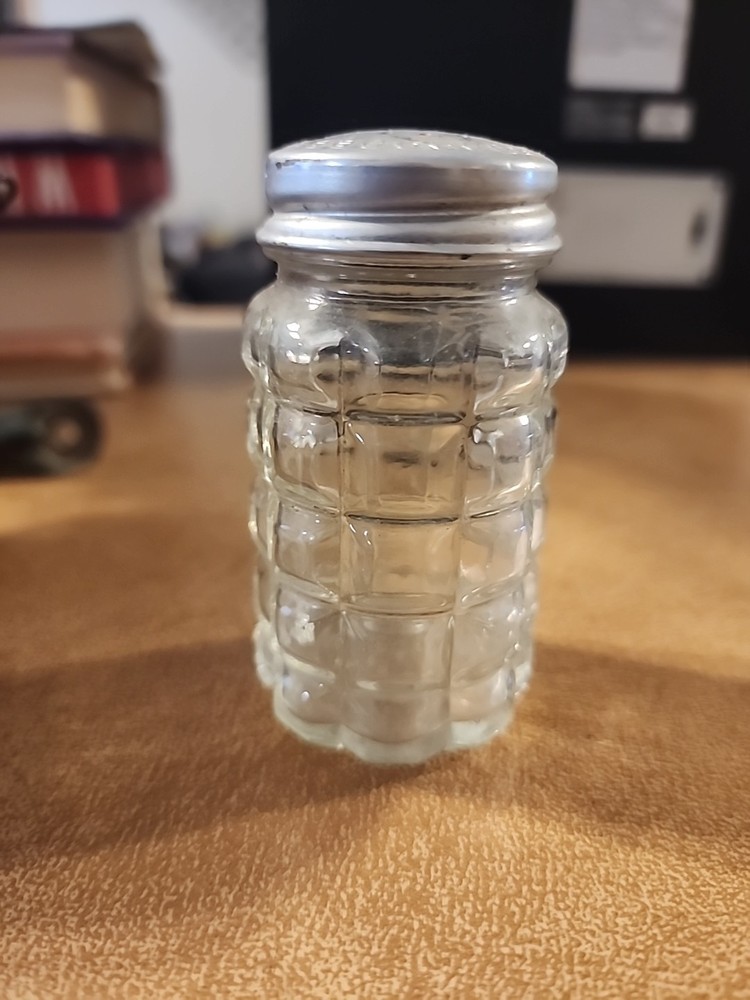 1950's Restaurant Ware Salt Shaker Waffle Pattern
