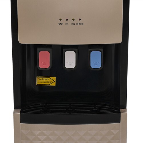 Bottom Loading Water Cooler Dispenser, 500W Hot & Cold Water Floor Standing