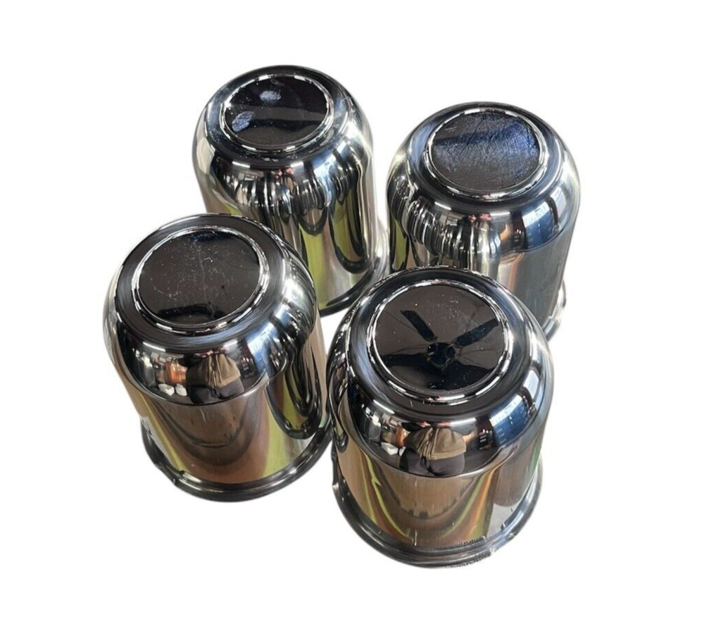 3.75" Stainless Steel Center Cap (QTY 4)