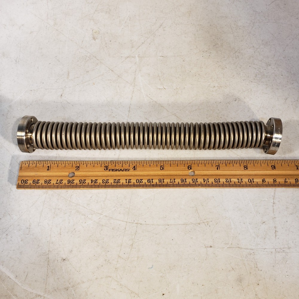 MDC MFG DN16CF 1.33" Conflat Rotatable 9" Long Bellows High Vacuum Stainless