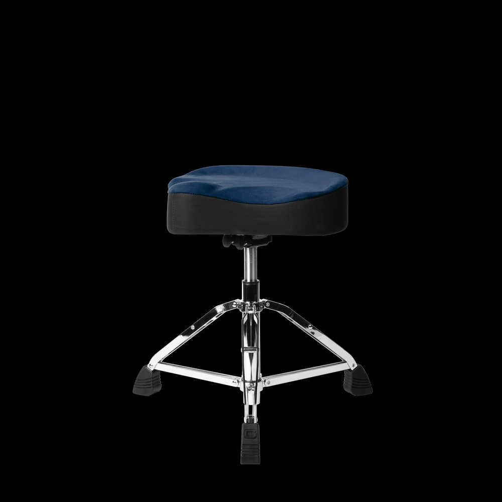 Gator Air Glide Drum Throne with Saddle Seat, Blue
