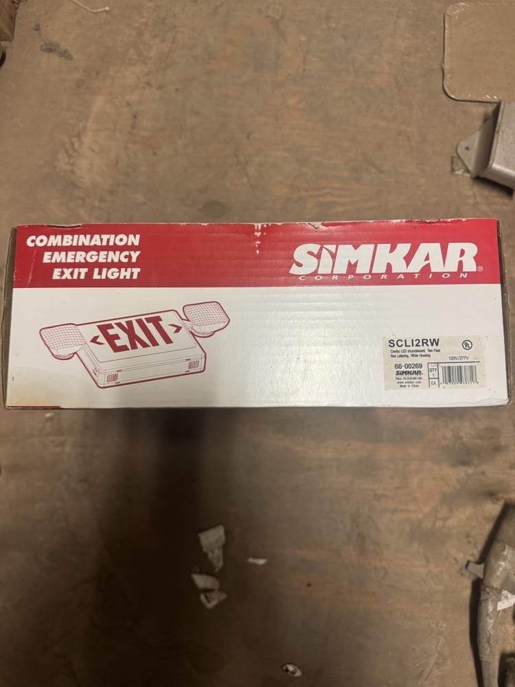 SIMKAR Exit Lighting Kit SCL12RW