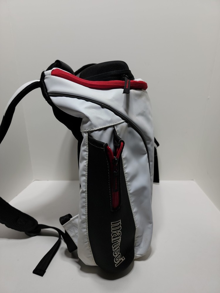 Marucci Troooper Bat Pack Backpack. WH/R/BL- Honor The Game Patch...