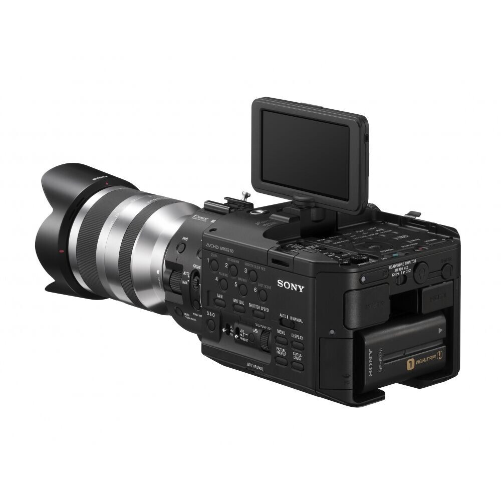 Sony nex fs100 with Lense only used once .