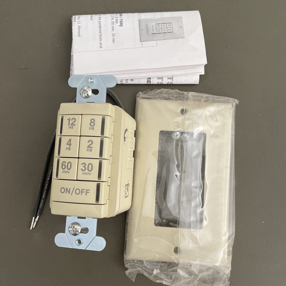 Sensorswitch PTS 720 IV Timer Switch, 12 Hrs,Ivory