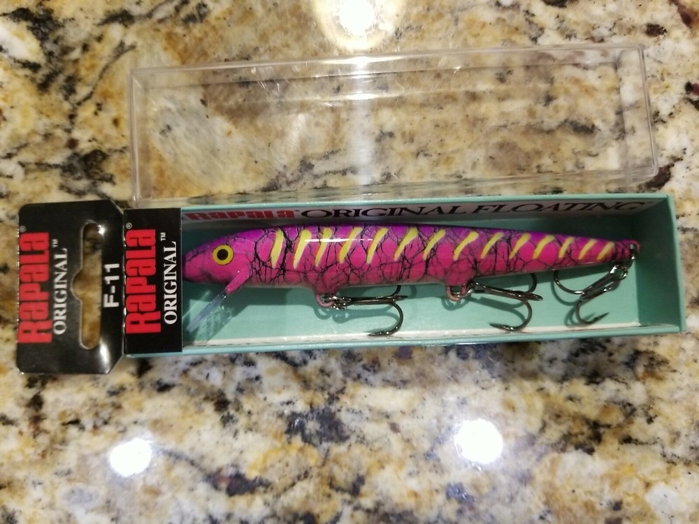 Rapala Original Floating F-11 Custom Painted Crankbait New