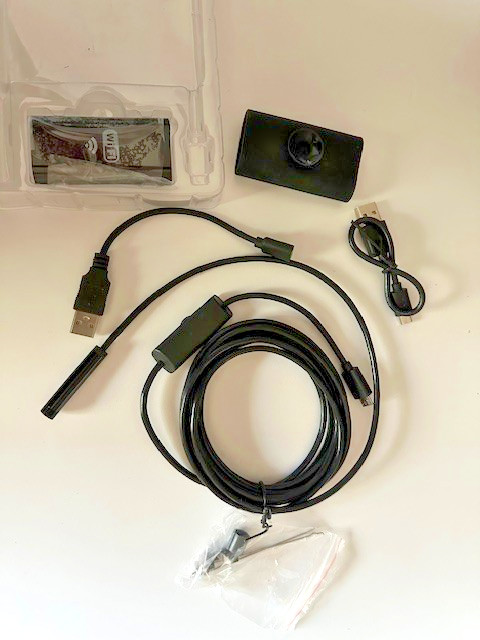WiFi Endoscope Camera HD 720P Borescope Inspection Tool iOS Android NIB