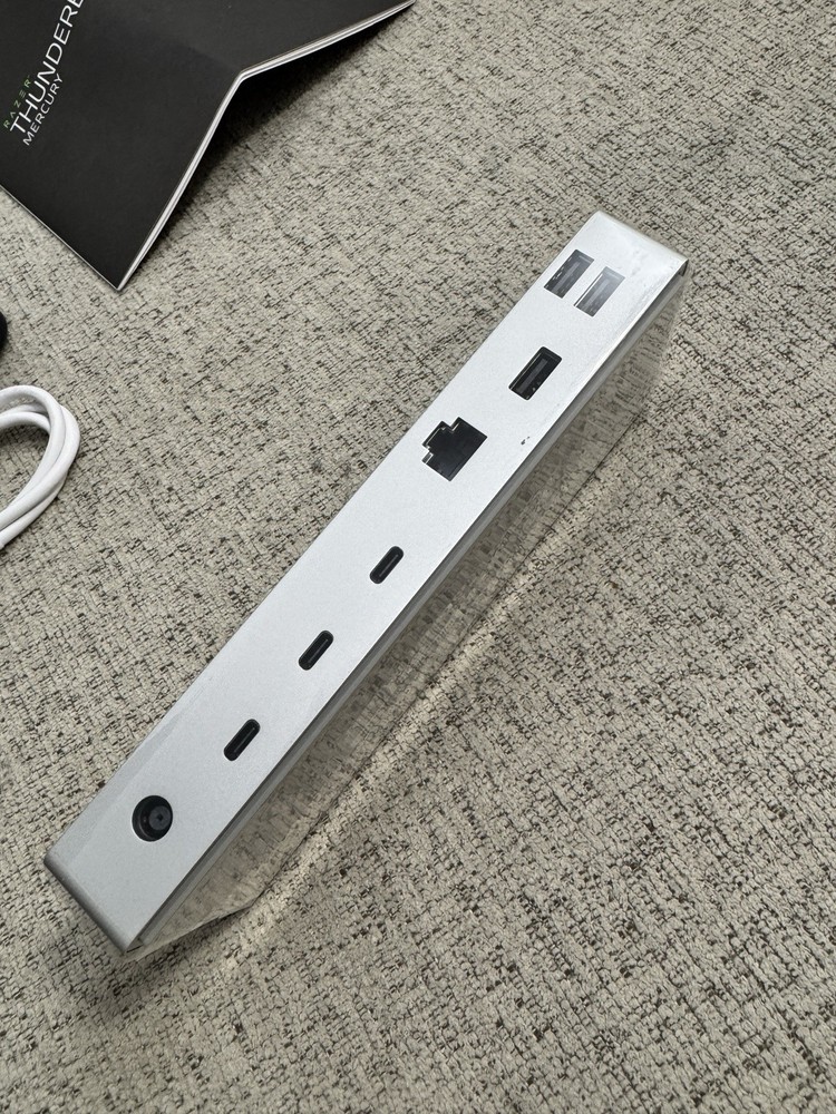 Razer Thunderbolt 4 Dock Mercury - Open Box - Never Used