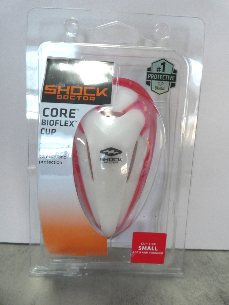 Shock Doctor New Core Bioflex Protective Cup Size Small Age 9 & Younger
