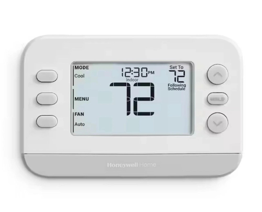 X2P Programmable Thermostat, Conventional/Heat Pump, Flexible Schedule.