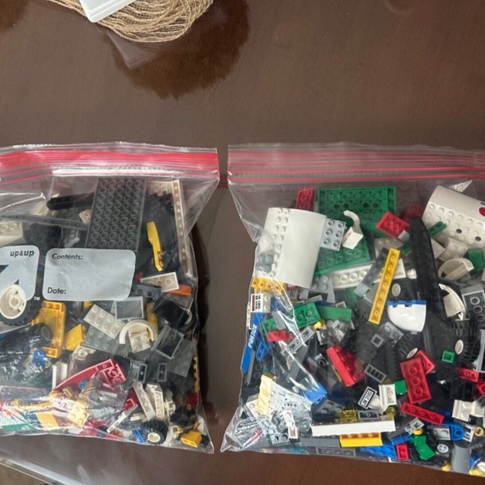  3 lbs assorted lego pieces lot used