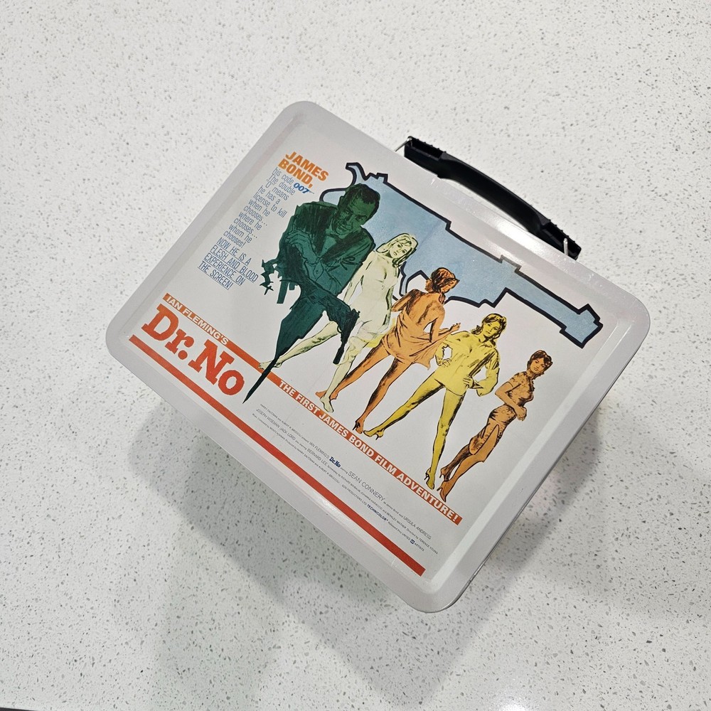 James Bond 007 - Dr. No - Tin Tote - Full Sized Lunchbox