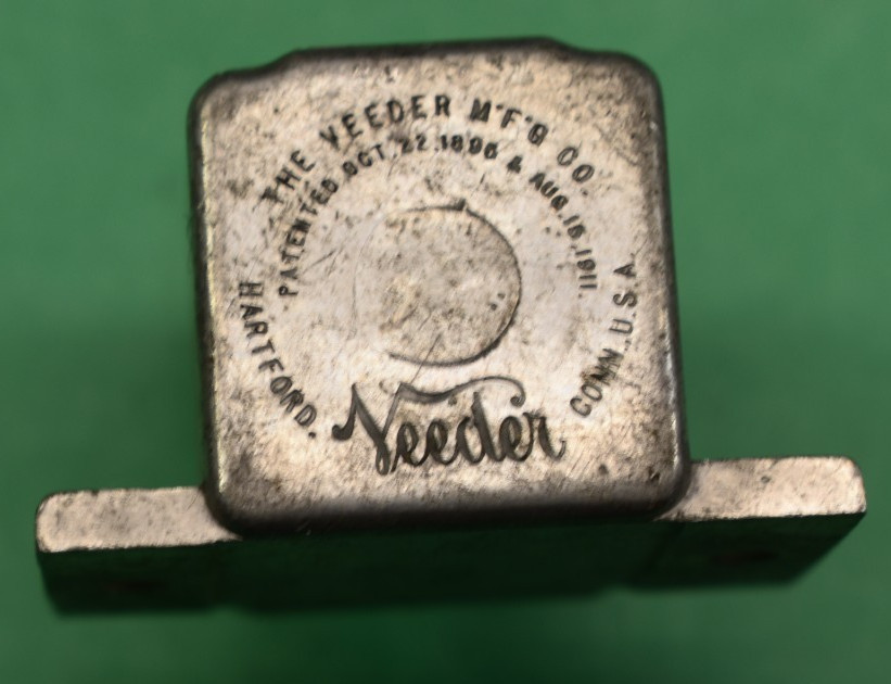 Vintage 4 Digit VEEDER Mechanical Turn Counter