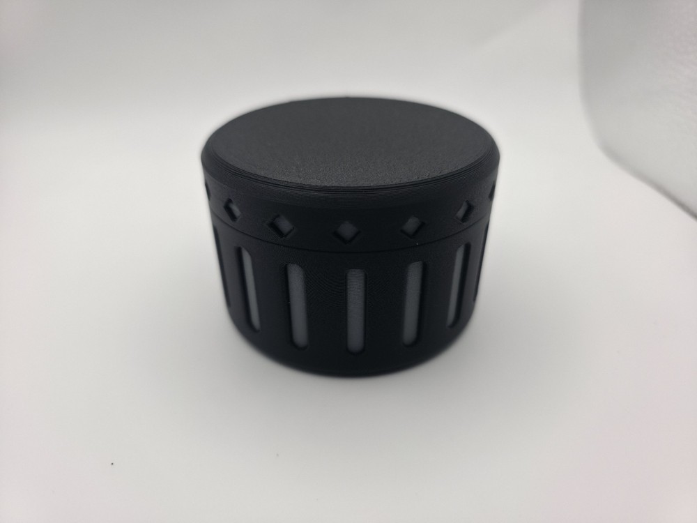 3ml Vial Storage Container w/ Screw Lid – Light Blocking Case – 3D Printed...
