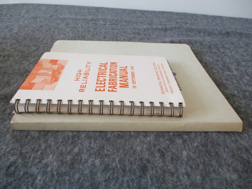 NASA MSFC APOLLO SATURN RELIABILITY CHRYSLER SPACE REQUIREMENTS MANUAL+GE FOLDER