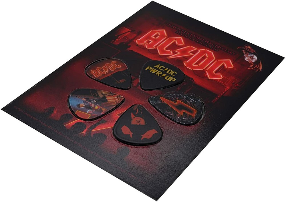 AC/DC Guitar Picks (Set of 5)