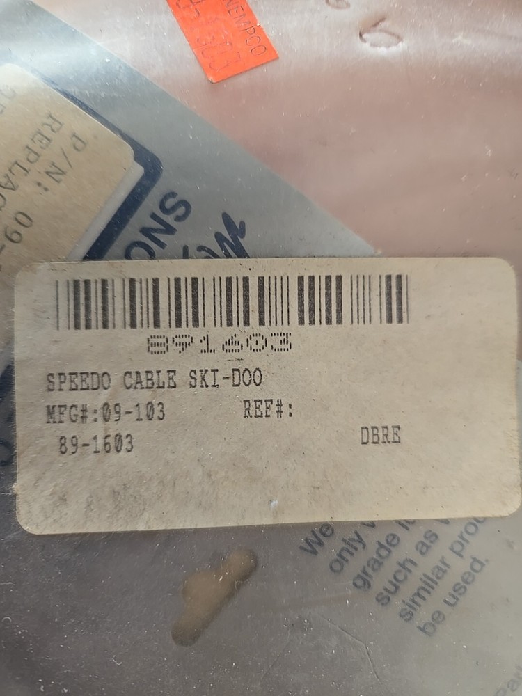 Ski Doo Snowmobile Motion Pro Speedometer Cable 09-103