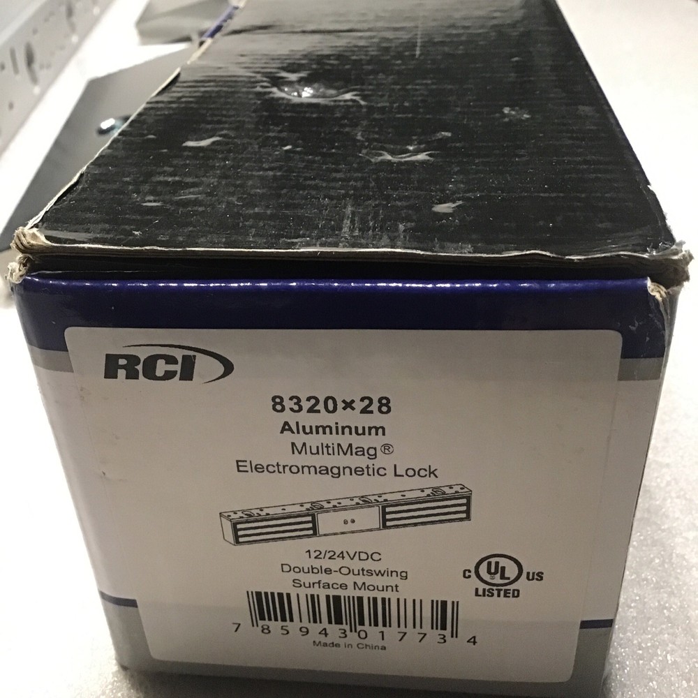 RCI 8320x28 Multimag Double Electromagnetic Lock NIB