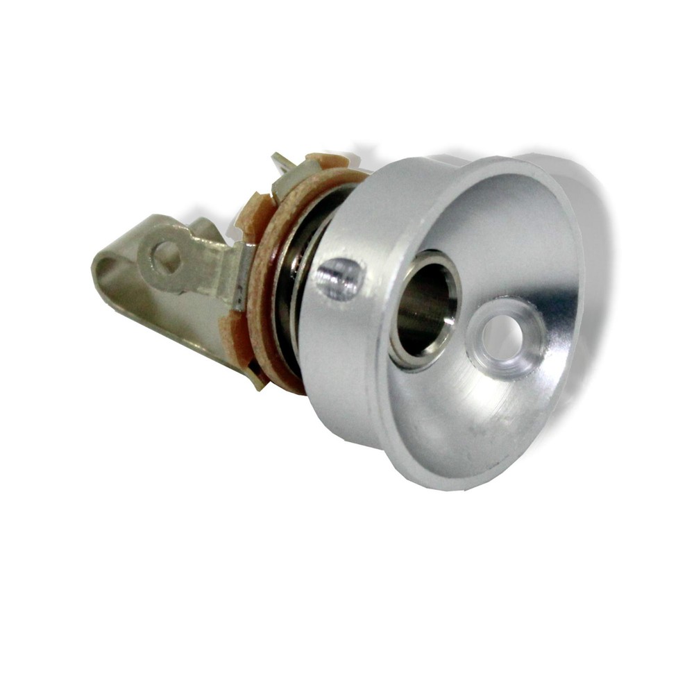 Jack Cup 22mm Socket Silver with Switchcraft Jack Bitterroot 0811246SLKT