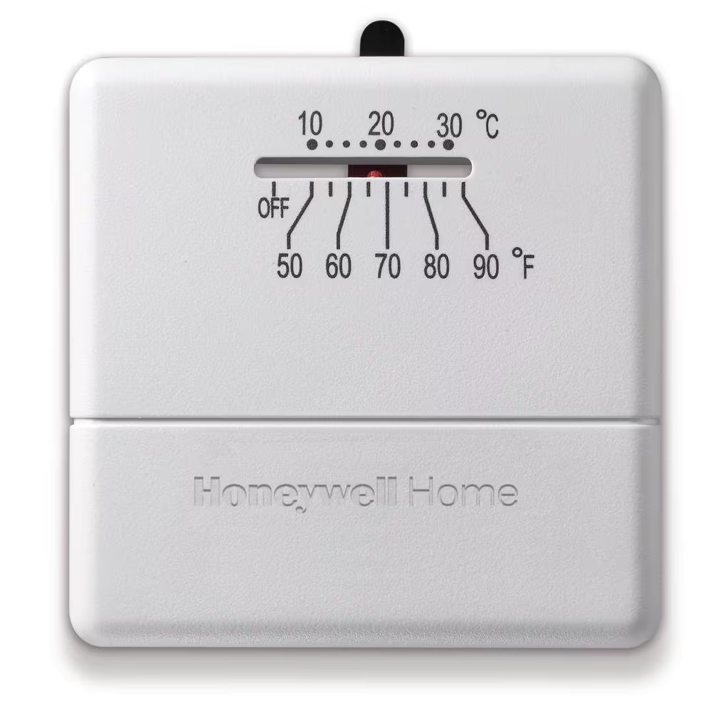 Economy Non-Programmable Thermostat with Microvolt 1H Single Stage Heating