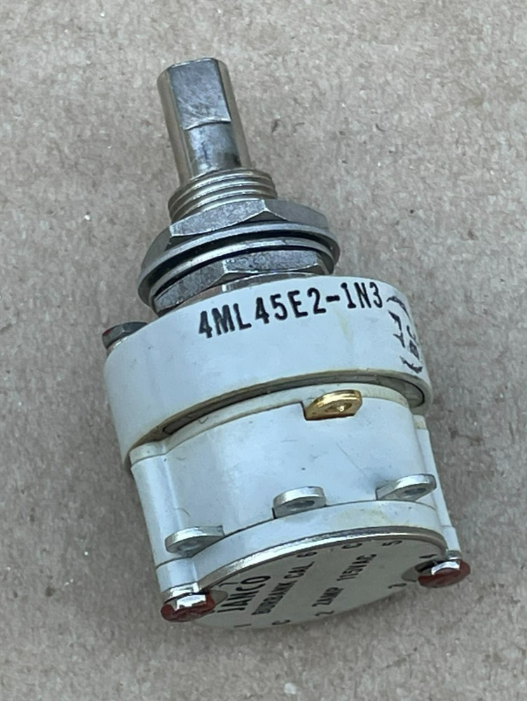 JANCO SR04E45C3HPC Rotary Switch 2Amp 115Vac