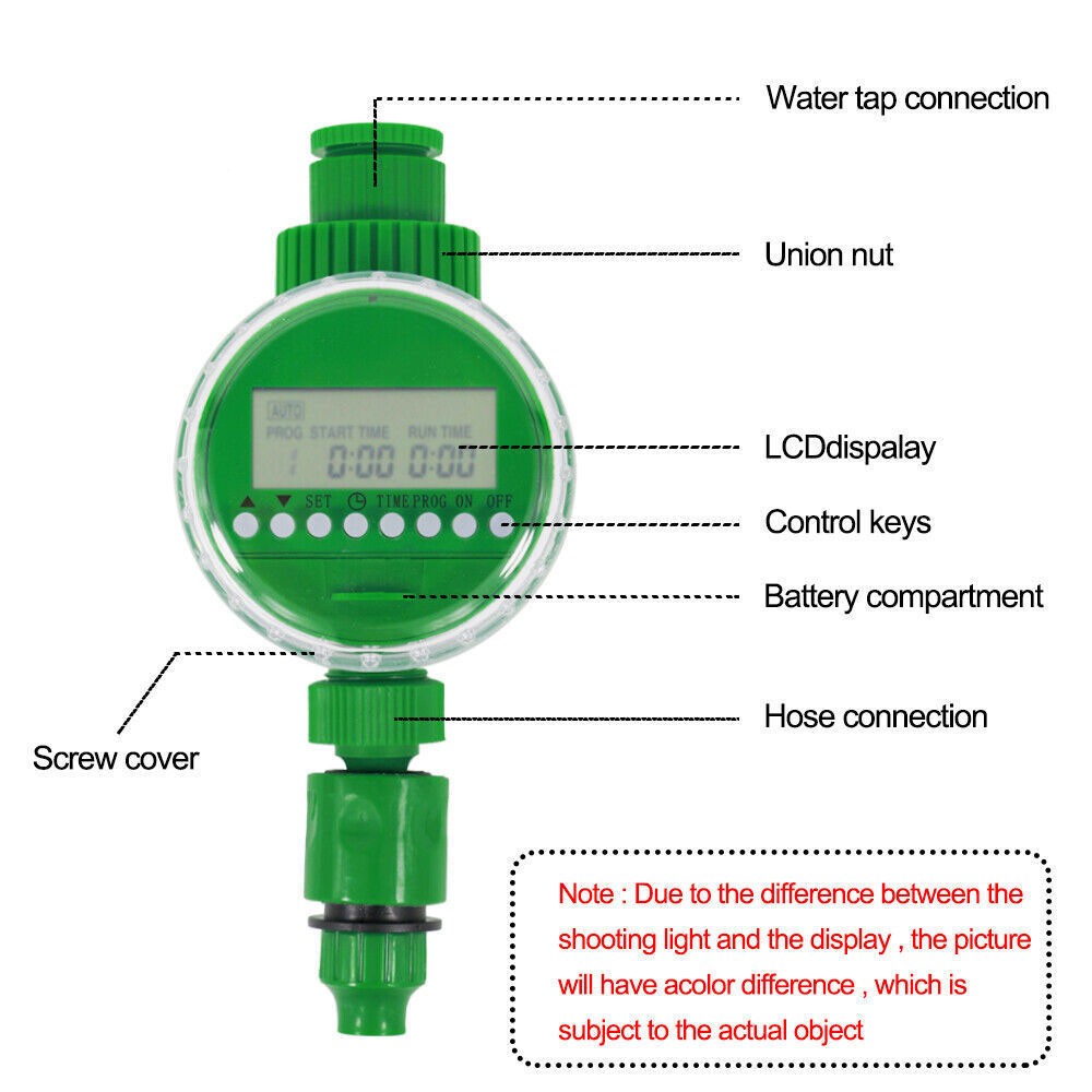 NEW Digital LCD For Garden Watering Timer Automatic Water Timer Timer