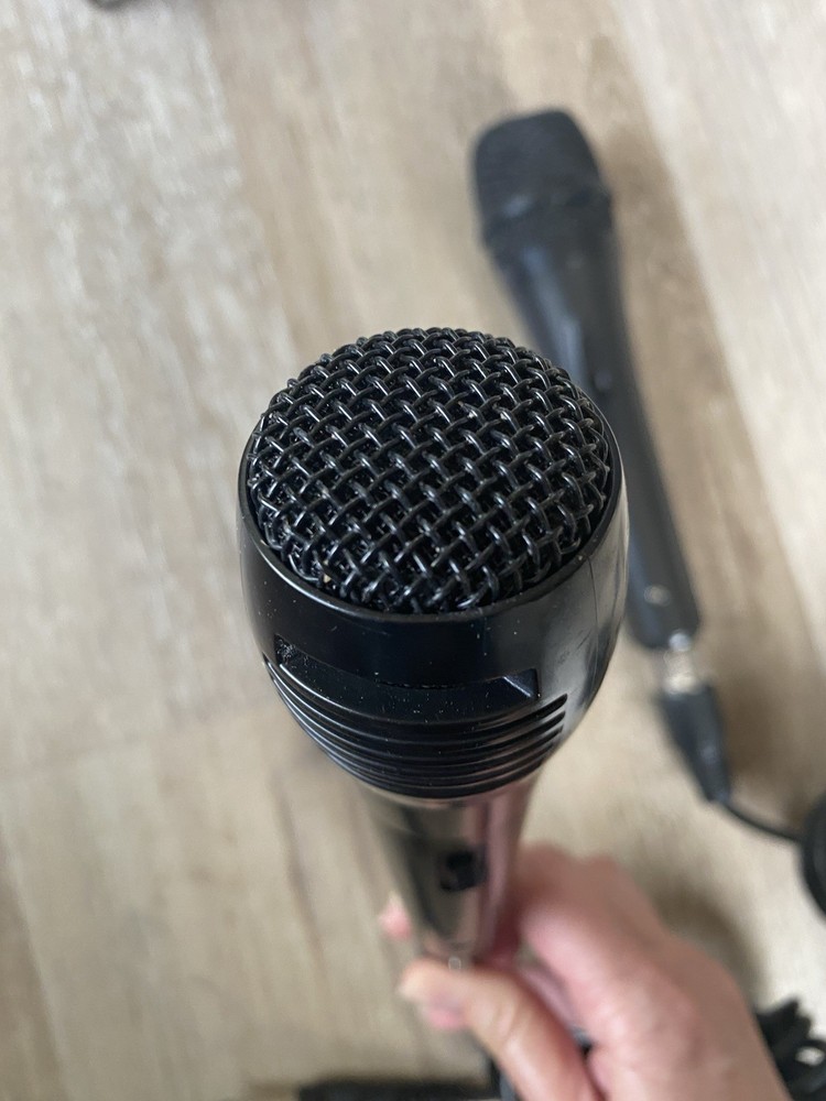 2 Wired Karaoke Machine Dynamic Vocal Microphone Handheld