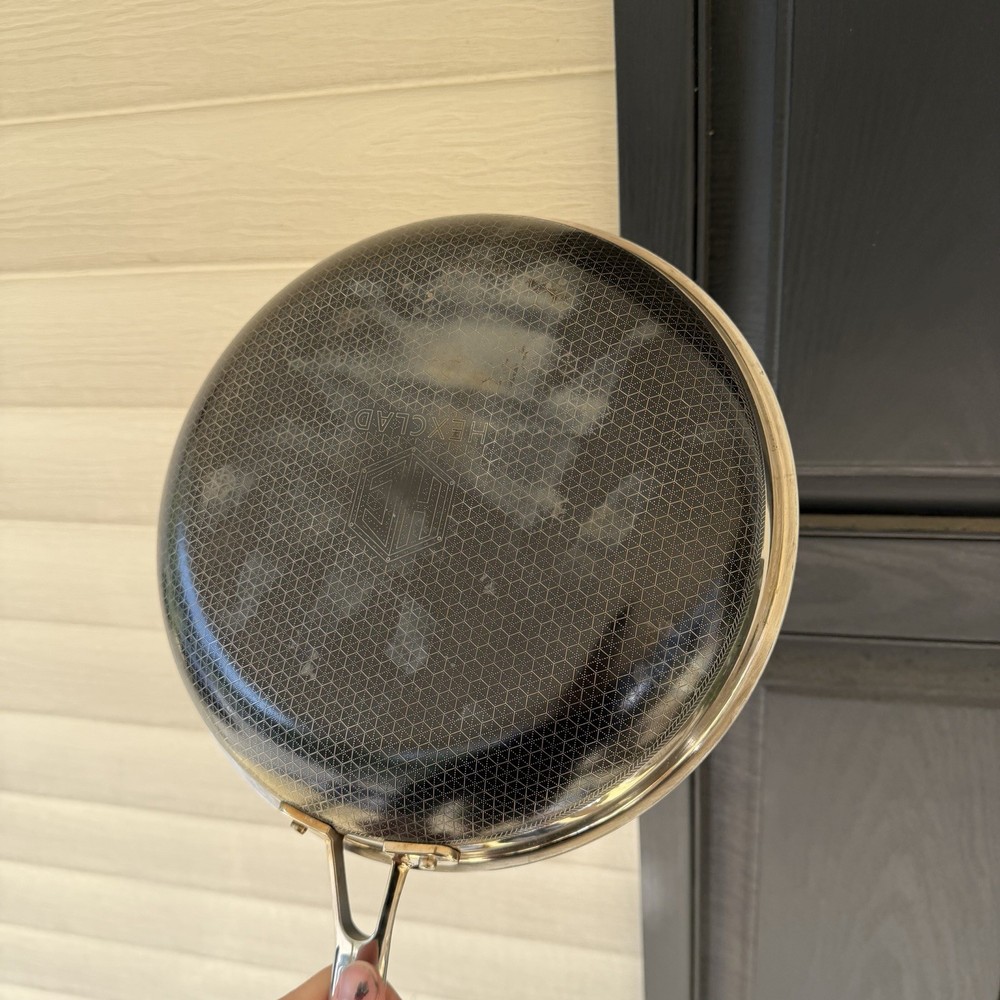 Hexclad Hybrid Cookware 8 Piece Set Preowned Great Condition