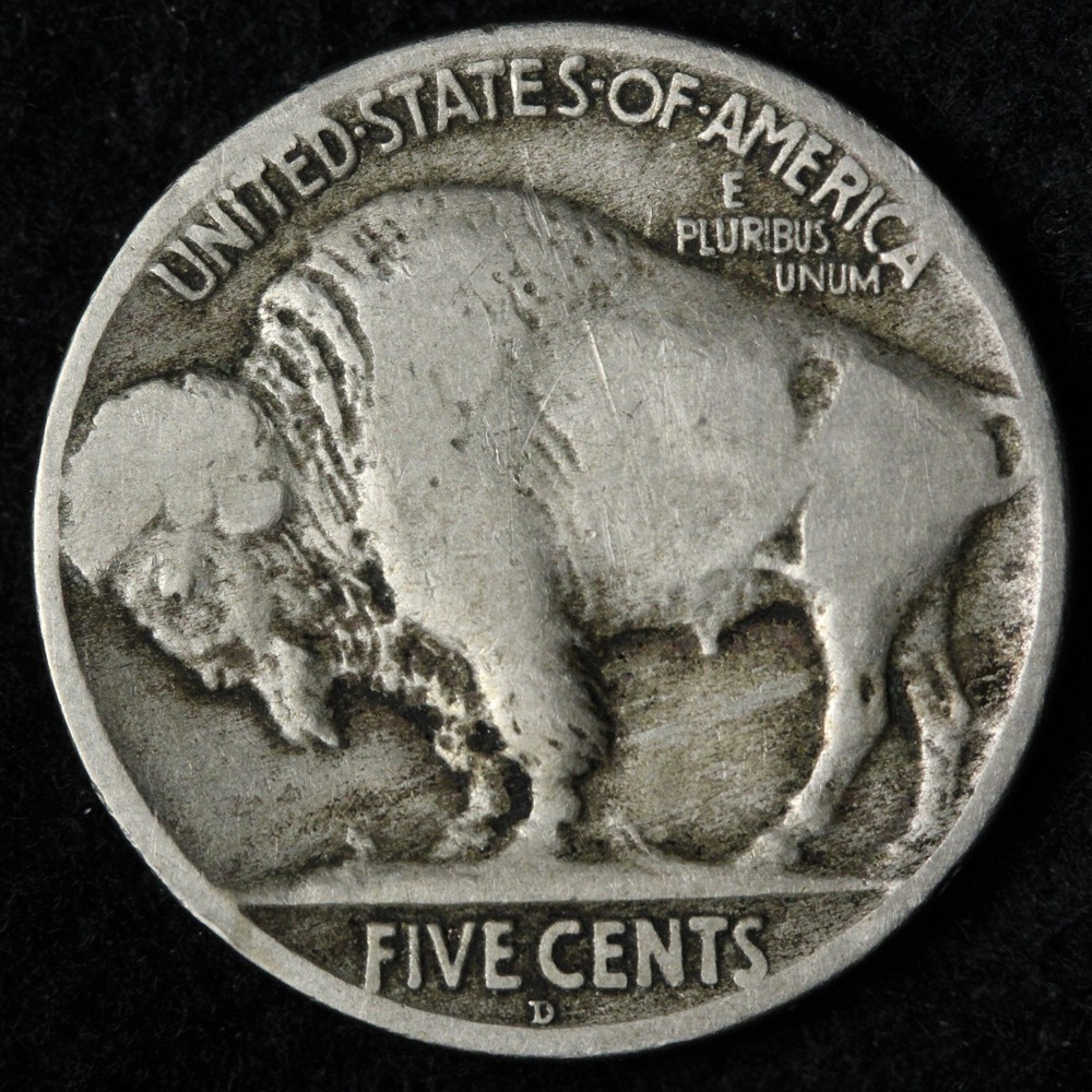 1917-D Buffalo Nickel FINE E205 XACL