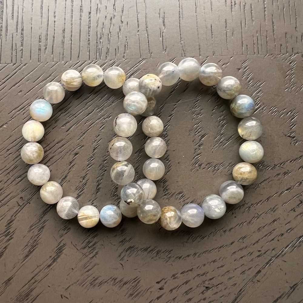 (One) Labradorite bracelet 10mm 7’