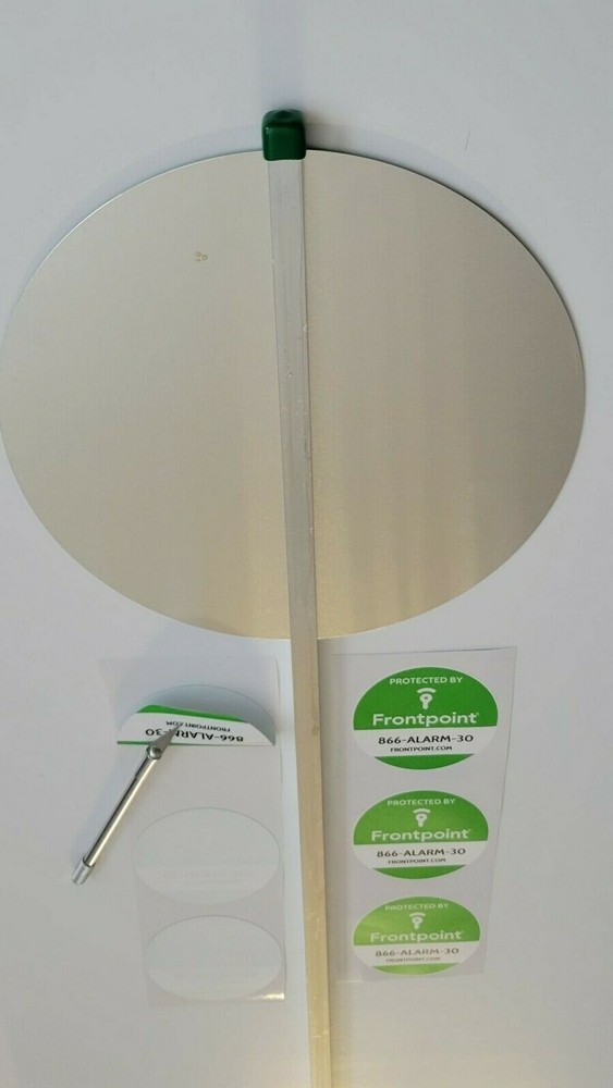 Frontpoint 100% Aluminum security yard sign with (6) window decals.