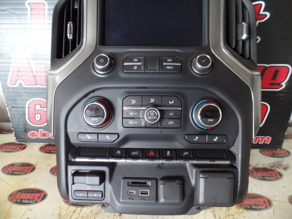 CHEVROLET SILVERADO 1500 PICKUP A/V Equipment control panel, control panel ass