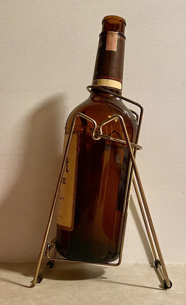 Vintage Calvert Whiskey Bottle Display