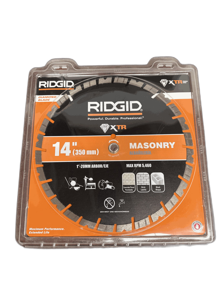 RIDGID 14 in. Masonry Diamond Blade
