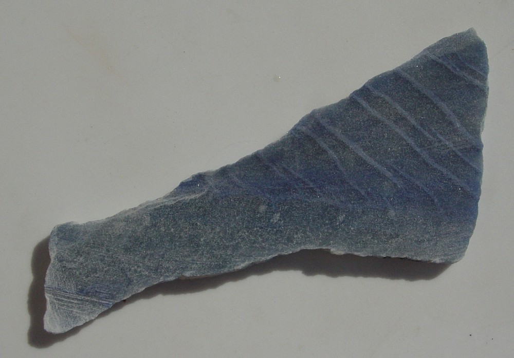 Blue Quartz Lapidary Slab T1310