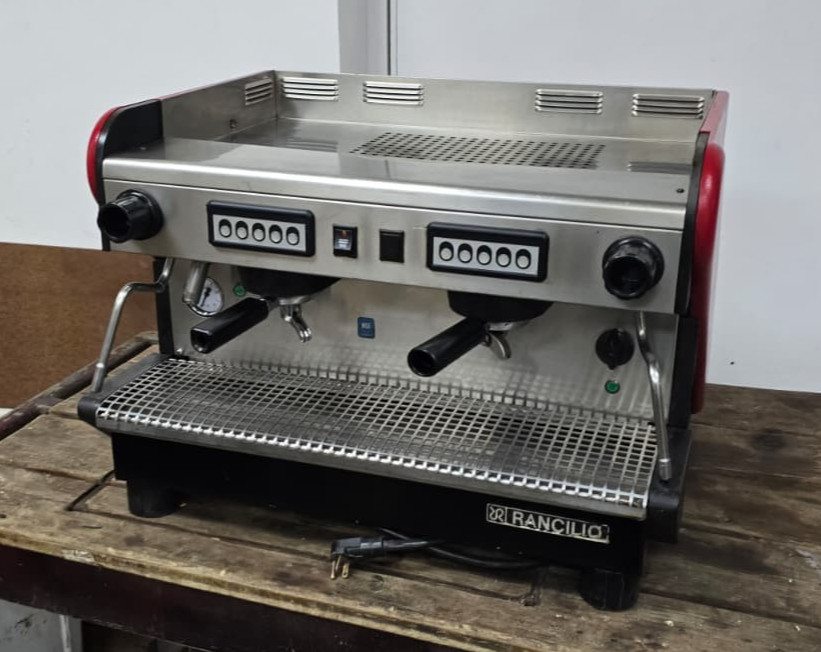 Rancilio 2 Group Espresso Coffee Machine Automatic Control Volumetric