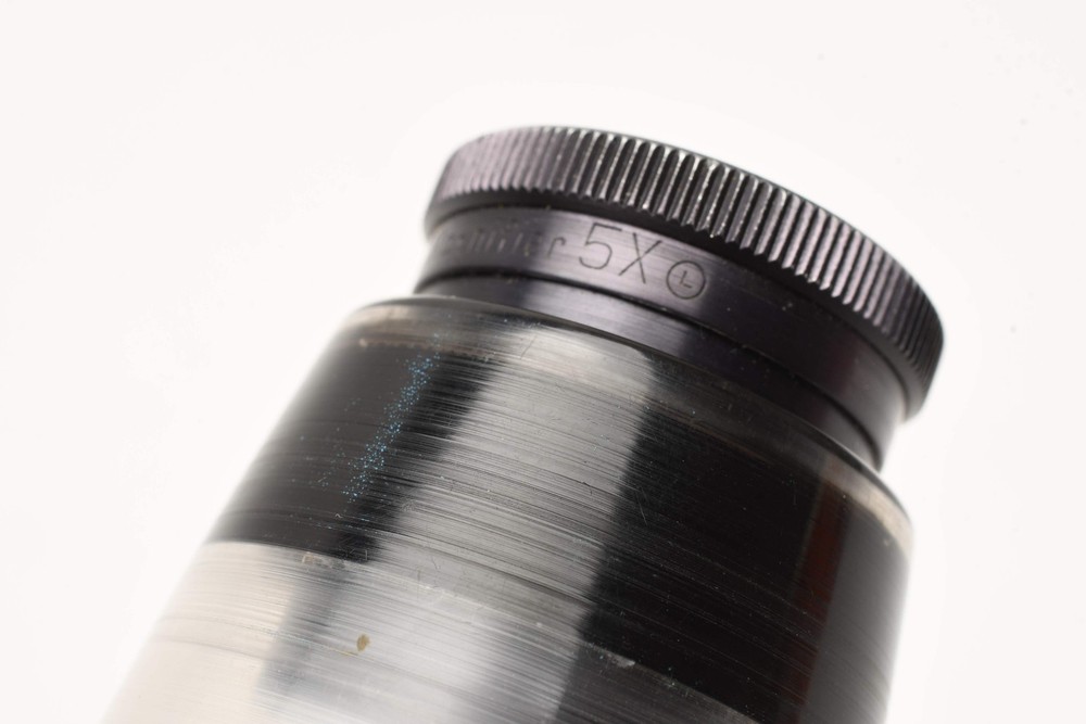 Kodak 5X Achromatic Optical loupe magnifier w/clear base, very sharp