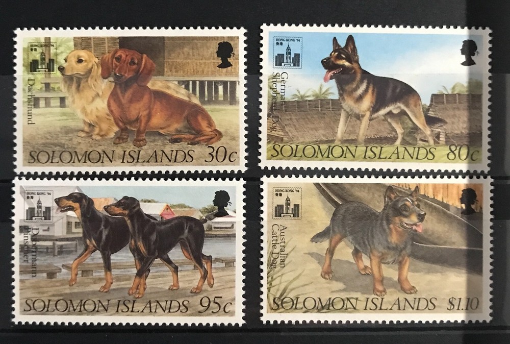 SOLOMON ISLANDS - SET NHM SG