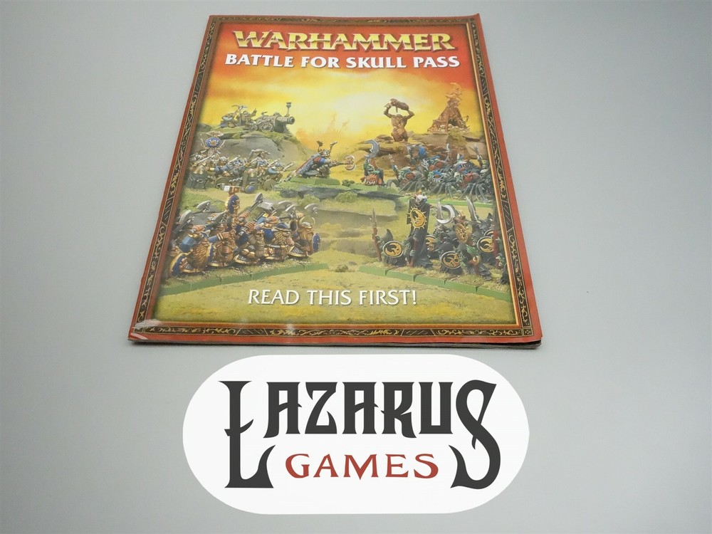 Warhammer Fantasy "Oldhammer" - Battle for Skull Pass Booklet