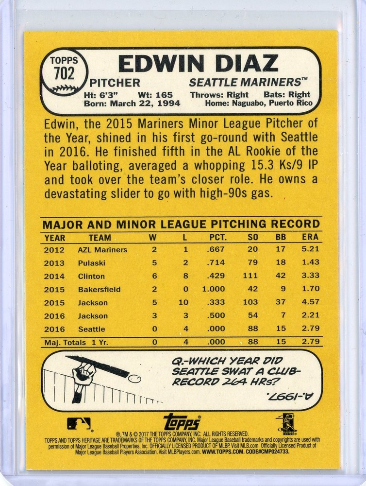 2017 Topps Heritage High Number SPs: Complete Your Set 701-725